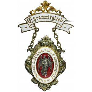 Austria-Hungary, Badge of the Society for the Protection of Children