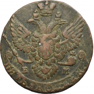 Russia, Catherine II, 5 Kopeck Jekaterinburg 1788 EM