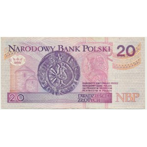 20 złotych 1994 - AP - rzadka seria