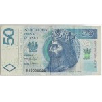 50 złotych 2017 - BJ 0005000 - piękny numer radarowy
