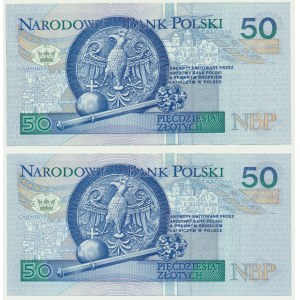 Sada, 50 zlatých 1994 EH a EK (2 ks)