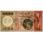 1.000 złotych 1965 - SPECIMEN - G 0000000 - PMG 67 EPQ - RZADKOŚĆ