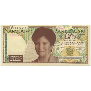 50 złotych 1988, PRZERÓBKA na 10 złotych z Hanną Gronkiewicz-Waltz, Lwów 1996