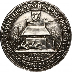 Germany, Kingdom of Bavaria, Medal for the Centenary of the Oktoberfest Munich 1910