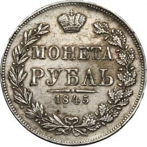 Rubľ Varšava 1845 MW