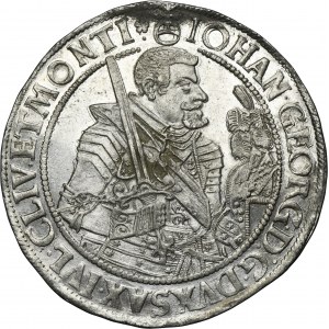 Germany, Electorate of Saxony, Johann Georg I, Thaler Dresden 1634 HI