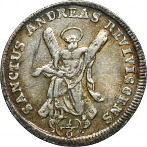 Germany, Duchy Braunschweig-Lüneburg-Calenberg-Hannover, Georg Ludwig I, 6 Mariengroschen Clausthal 1708 HB
