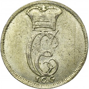 German, County of Eastern Friesland, Karl Edzard, 1/12 Thaler Esens 1743 ICG