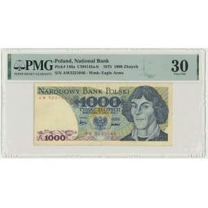 1 000 PLN 1975 - AW - PMG 30
