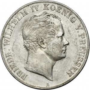 Allemagne, Royaume de Prusse, Frédéric Guillaume IV, Dwutalar Berlin 1841 A