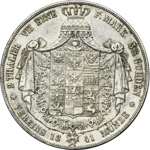 Allemagne, Royaume de Prusse, Frédéric Guillaume IV, Dwutalar Berlin 1841 A