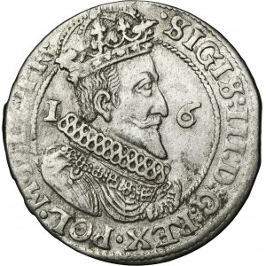 Sigismund III Vasa, 1/4 Thaler Danzig 1624/3 - PR•