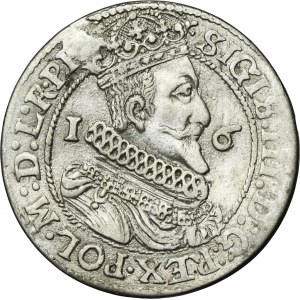 Sigismund III Vasa, 1/4 Thaler Danzig 1624/3 - PR•