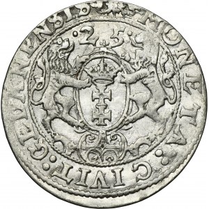 Sigismund III Vasa, 1/4 Thaler Danzig 1625 - PR•