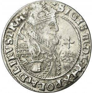 Sigismund III Vasa, 1/4 Thaler Bromberg 1622 - PR M
