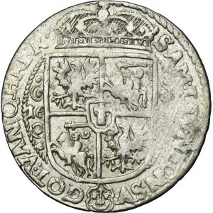Sigismund III Vasa, 1/4 Thaler Bromberg 1621 - PRVS M