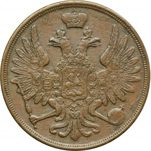 3 Kopeck Warsaw 1856 BM - RARE