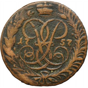 Russie, Elisabeth, 2 kopecks Ekaterinbourg 1757