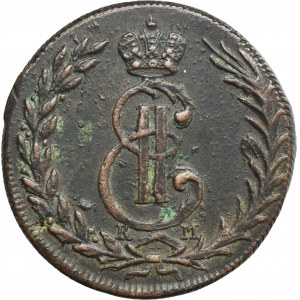 Russia, Siberia, Catherine II, 5 Kopeck Suzun 1769 KM