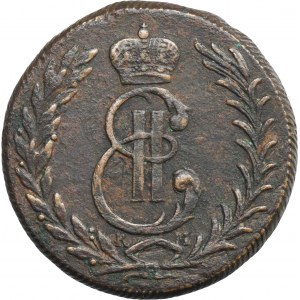 Russia, Siberia, Catherine II, 5 Kopeck Suzun 1776 KM