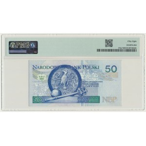 50 zloty 1994 - ZA - PMG 58 - série de remplacement TDLR - RARE