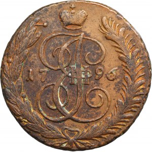 Russia, Catherine II, 5 Kopeck Anninsk 1796 AM