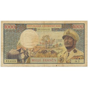 Central African Republic, 1.000 Francs (1974)