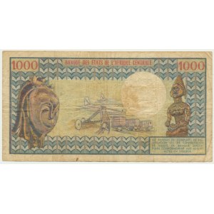 Central African Republic, 1.000 Francs (1974)