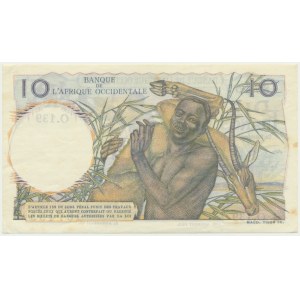 France, French Africa West, 10 Francs 1954