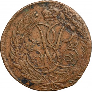 Russia, Elizabeth, 5 Kopeck Yekaterinburg 1759