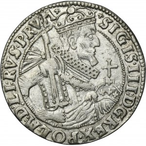 Sigismund III Vasa, 1/4 Thaler Bromberg 1624 - PRV M