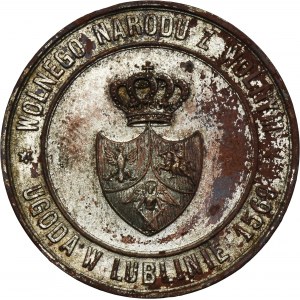 Medal 300th anniversary of the Union of Lublin 1869