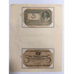 Collection of World Banknotes including Poland, Czechoslovakia, Romania, Lithuania, Germany, Russia and Ukraine