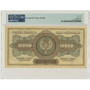 10.000 marek 1922 - H - PMG 55 EPQ