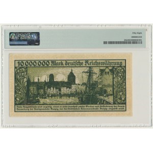 Danzig, 10 milion Mark 1923 - without prefix - PMG 58