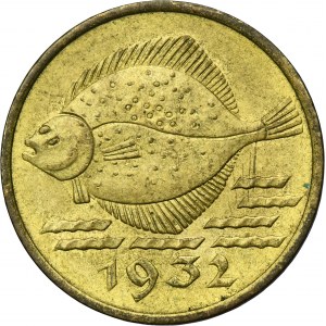 Free City of Danzig, 5 pfennig 1932