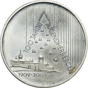 Germany, 10 Euro Karlsruhe 2009 G - 100 Years of Youth Hostels