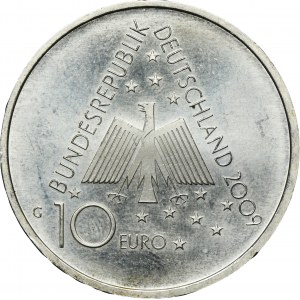 Germany, 10 Euro Karlsruhe 2009 G - 100 Years of Youth Hostels
