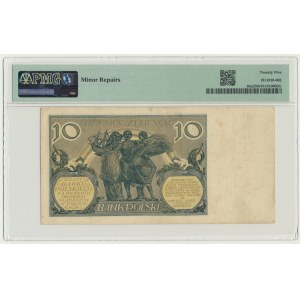 10 złotych 1926 - Ser.CO. - PMG 25