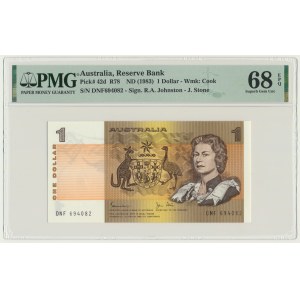 Australia, 1 Dollar (1983) - PMG 68 EPQ