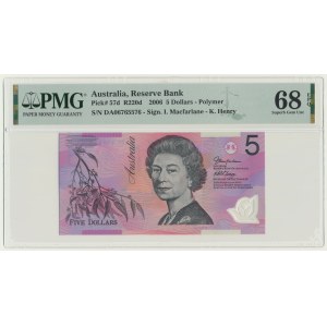 Australia, 5 Dollars (2006) - PMG 68 EPQ