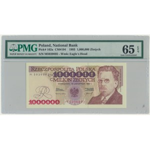 1 milion złotych 1993 - M - PMG 65 EPQ