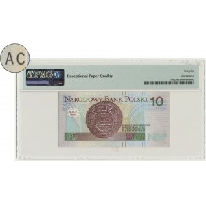 10 złotych 1994 - AC - PMG 66 EPQ - rzadka seria