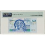 50 złotych 1994 - AA 1235546 - PMG 55 EPQ - ciekawy numer