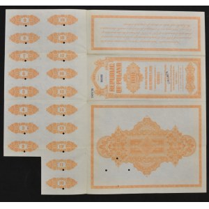 3% Financement Prêt en dollars 1936, obligation de 100 $ - SPECIMEN