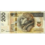 200 złotych 2021 - DA 2222222 - SOLID