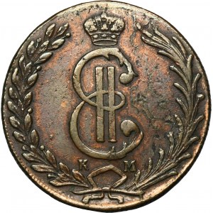 Russia, Siberia, Catherine II, 10 Kopeck Suzun 1777 KM