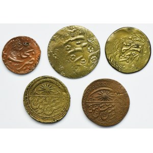 Set, Asia, Oriental Coins (5 pcs.)