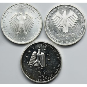 Set, Allemagne, €10 (3 pcs.)