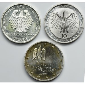 Set, Allemagne, €10 (3 pcs.)